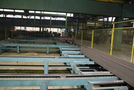 Transportsystem form Kaltenbach steel processing machinery