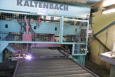 Used Kaltenbach KF 1505 plate processing center or WBZ 1500 as plate cutting and drilling centre