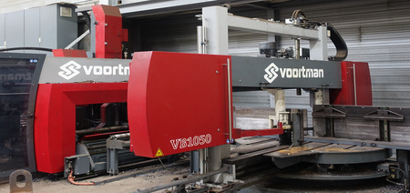 Used Voortman V630-VB1050 beam saw drill line structural steel processing